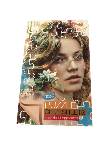 Feuilles de colle pour 3 x 1000 puzzles, 18 feuilles d'économie de