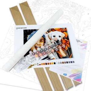 Peinture par numéros 70x50-Cadre DIY - €  55.48