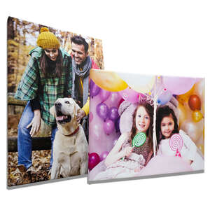 Impression sur toile d'une photo de famille personnalisee