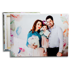 Paysage imprime sur toile personnalisee